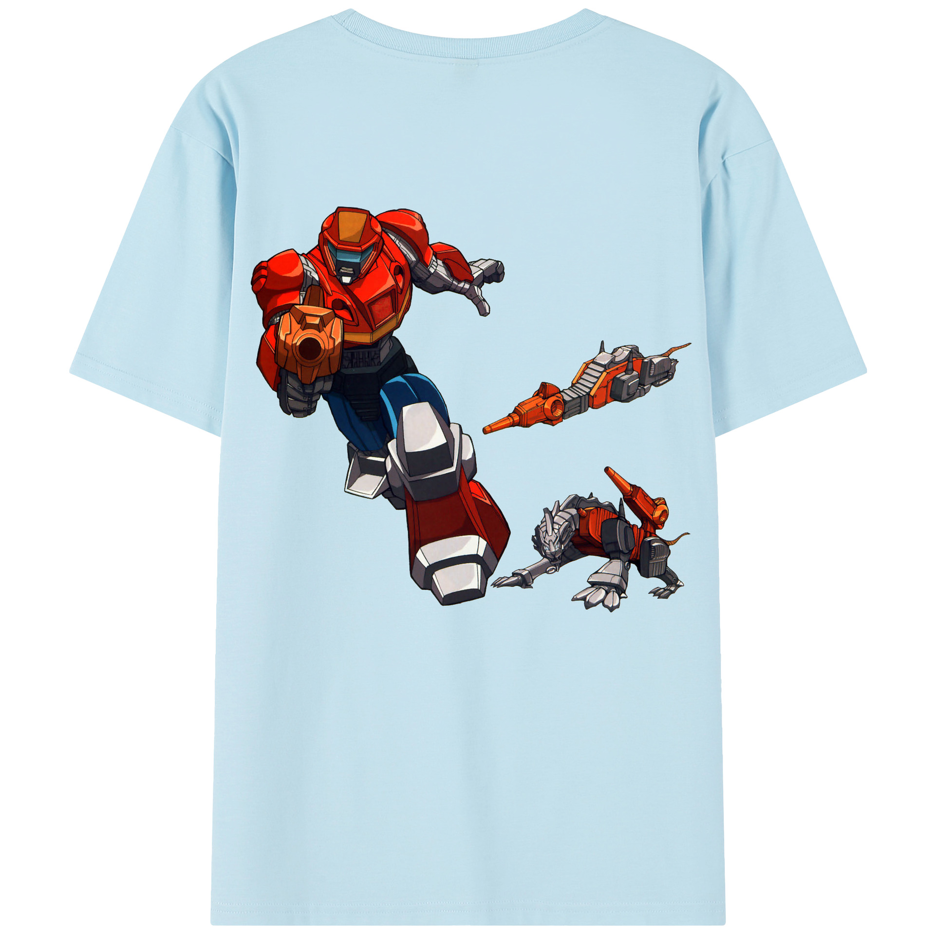 （画像用）  綿100％半袖Tシャツ（背面プリント）